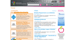 Desktop Screenshot of eisz.hu